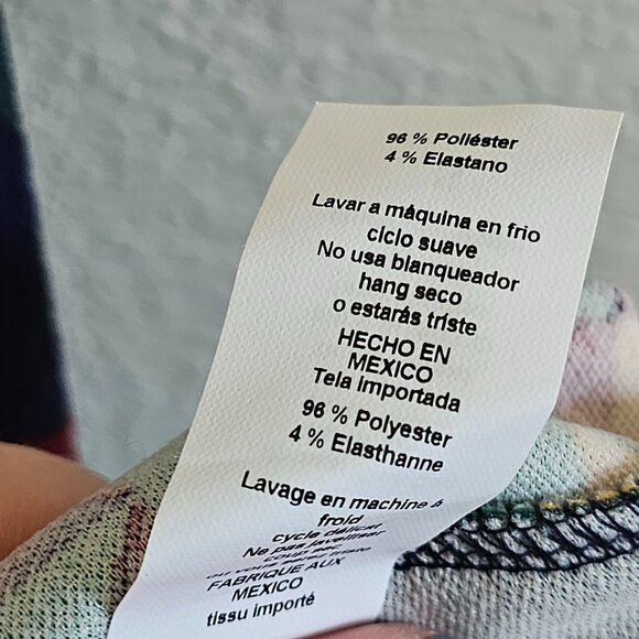 LuLaRoe Nicole Geometric Print Dress S Multicolor - Picture 5 of 7